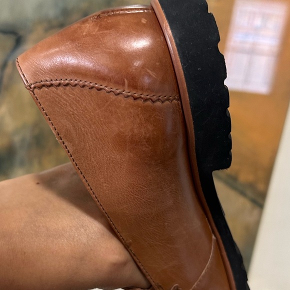🌹PAUL GREEN🌹Wheaton Flat Cognac Leather Size: 7UK - Picture 8 of 16
